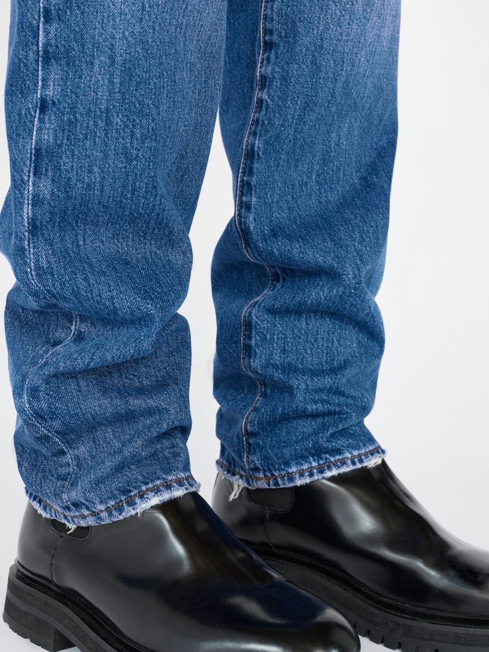 jeans hem detail